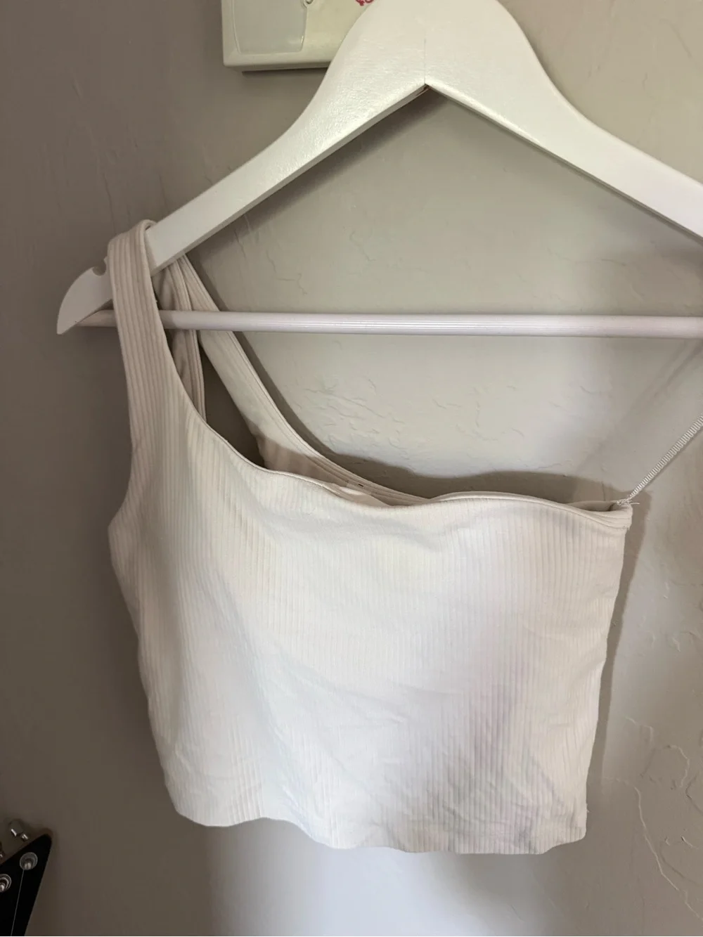 LULULEMON asymmetric ribbed top